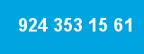 924 353 15 61 924 353 15 61